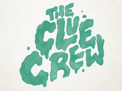 The Clue Crew logo type