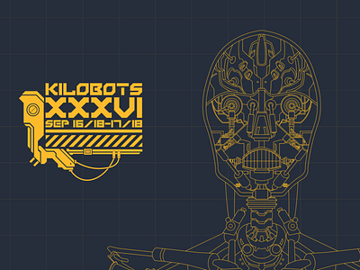 Kilobots schematic line art robot schematic