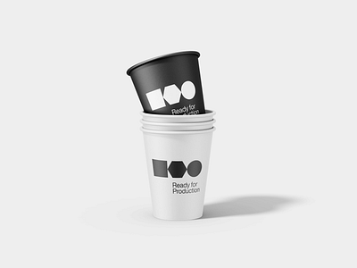 Ready for Production branding cup design graphic design logo typography