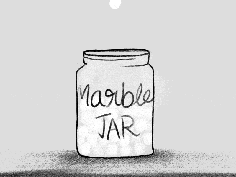 Day 20 - Marble Jar animation design illustraion motiongraphics
