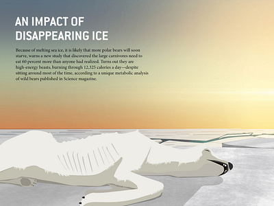 Impact of disappearing ice