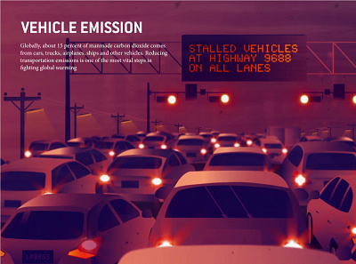 Carbon emission from vehicle climatechange globalwarming