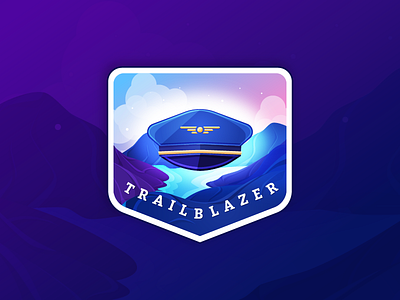 Gamification Badge - Trailblazer