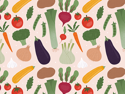 Eat more veggies! design digitalart digitalillustration drawing graphic design illustration painting pattern procreate surfacedesign