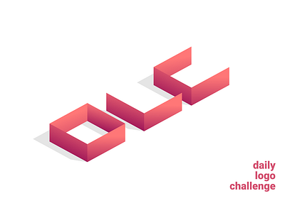 Daily Logo Challenge - Day 11 dailylogochallenge isometric design logo logodlc