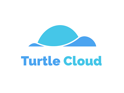 Daily Logo Challenge - Day 14 cloud cloud computing dailylogochallenge logo turtle