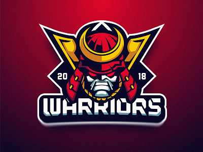 Far East Warriors design esport illustration logo vector