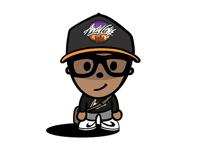 Hi, I’m Andy. andy celis arizona artist cartoon character creator designer illustrator phoenix