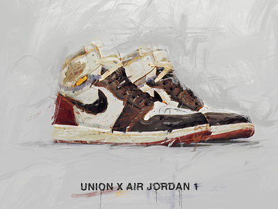 Union X Air Jordan 1 advertising air jordan brand content graphic design illustration jordan kicks on fire nike product design shoes street style union la