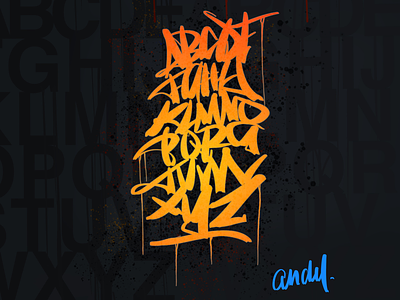ABC’s? alphabet graff graffiti handstyle handwriting lettering resource street style tagging