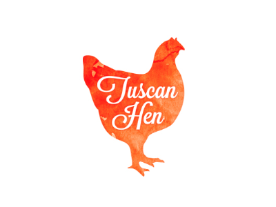 Tuscan Hen illustrator logo vector