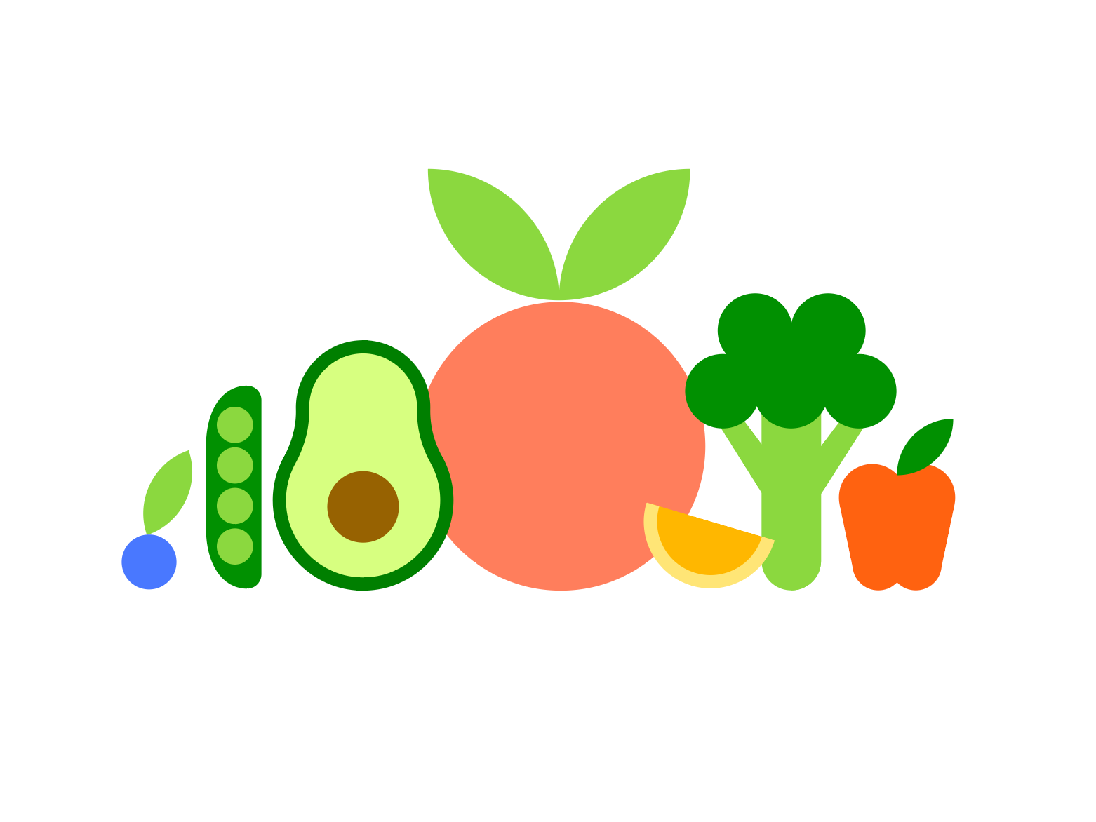 Fruit & Veggies by Justin Alexander on Dribbble
