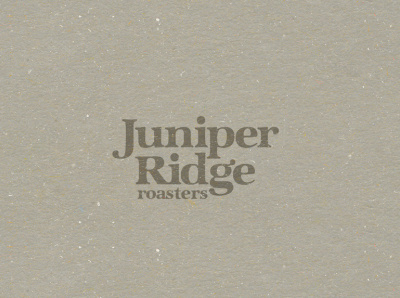 Juniper Ridge Roasters logo design logo logotype