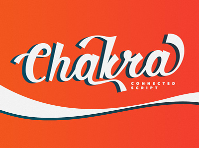 Chakra 1 calligraphy card family font invitation script type typeface webfont