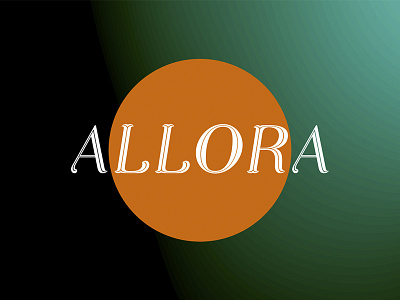 Allora calligraphy family font typeface webfont