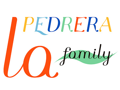 Perdrera calligraphy family font typeface webfont