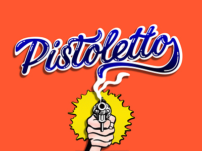 Pistoletto 2018 birthday calligraphy card display family font illustration invitation lettering pop pop art script script font sign signature title type typeface webfont