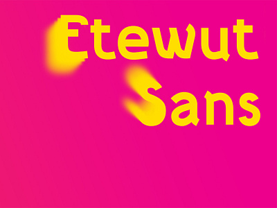 Etewut Sans