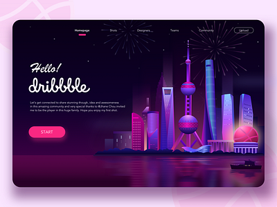 Hello! Dribbble