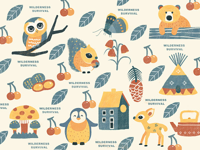 Cute Animal stickers animal cute illustration skickers