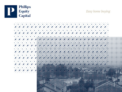 Phillips Equity Capital Experiment Branding 2 branding halftone logo pattern