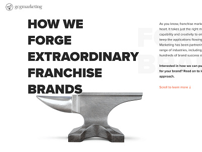 Gcgmarketing Franchise Landing Page