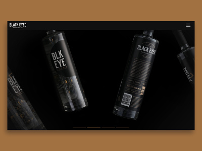 Black Eyed Distilling Website 2 custom wordpress theme dark video website