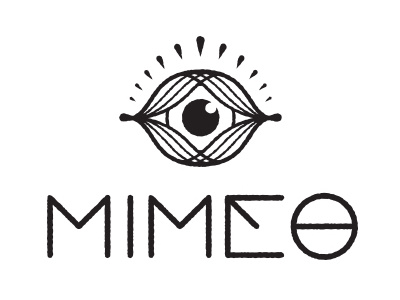 Mimeo Logo eye game