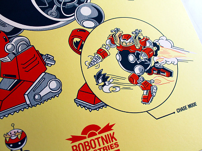 Anti-Hedgehog Battle Mecha 16bit print process robotnik sonic