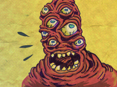 Multi Eyes eyes illustration monster