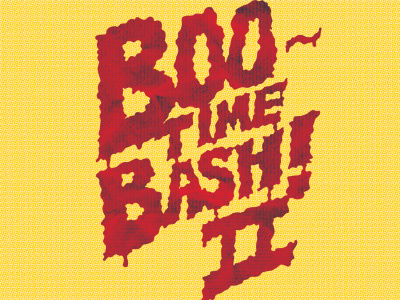 Boo Time II blood halloween horror type