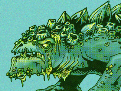 Barnacle Monster kaiju monster