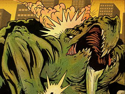 Acid Drool Monster illustration monster