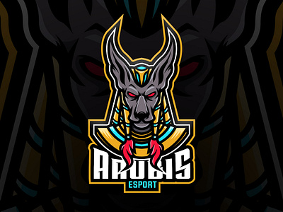 anubis anubis anubis esport anubis logo esport esportlogo gaming gaminglogo illustration logo mascot mascot character mascot design mascotlogo