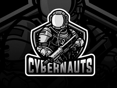 CYBERNAUTS esportlogo icon illustration logo mascot mascot character mascot design mascot logo mascotlogo vector