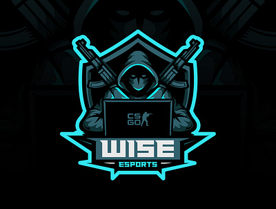 WISE esports design esport esportlogo illustration logo mascot mascot character mascot design mascot logo mascotlogo vector