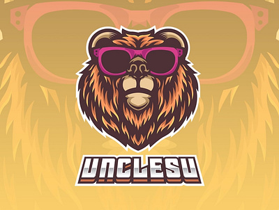 UNCLESU bear bear logo esport esport logo esportlogo esports grizzly grizzly bear icon illustration mascot mascot character mascot design mascotlogo vector