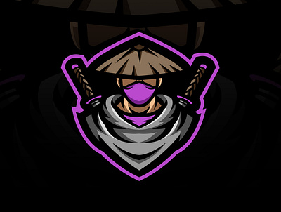 straw ninja artwork esport esportlogo forsale icon illustraion illustration japan japanese logodesign mascot mascot logo mascotlogo ninja ninja mascot logo ninja mascot logo design sale samurai samurailogo vector