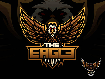 the eagle army bird brave eagle esport esportlogo illustration logo mascot mascot character mascot design patriot soldier