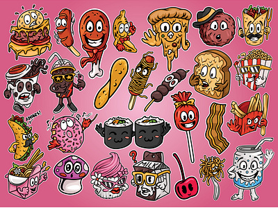 Food Characters Pack