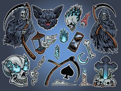 Grim Reaper Pack scary