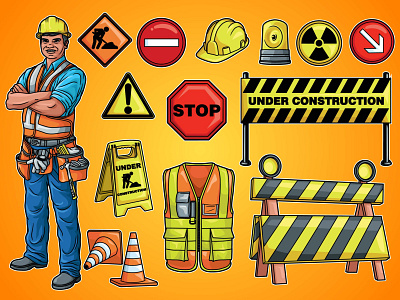 Construction Pack Illustration