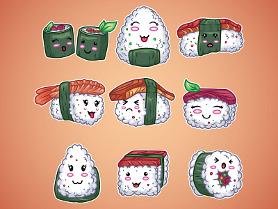 character-sushi-1 illustration