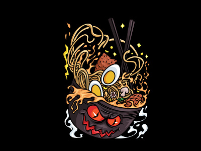 Evil Ramen cooking