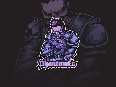 PhantomEs artwork branding branding and identity branding concept esport esport logo esports logo icon illustration logo design logodesign mascot mascot character mascot design mascotlogo vector