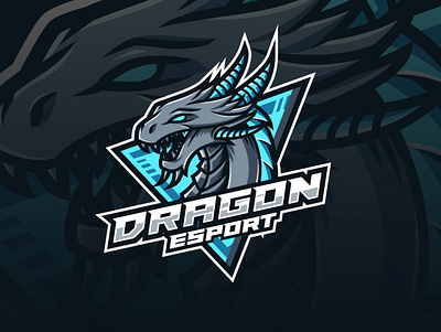 dragon esport design dragon esport esportlogo icon illustration logo mascot mascot character mascot design mascotlogo