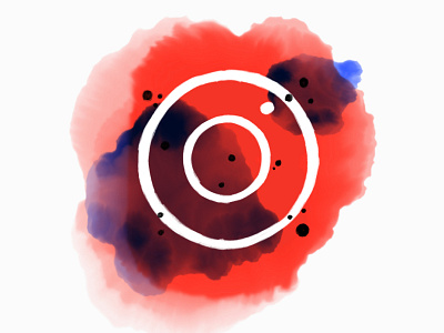 Instagram Watercolor Phone App Icon