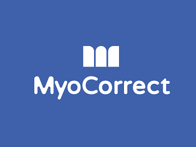 MyoCorrect logo mark logo creation logo design logos