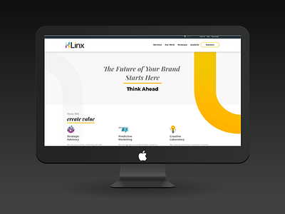 Linx Website View Homepage art direction artdirection design graphicdesign layout packaging design vector