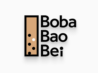 Boba Bao Bei logo design.